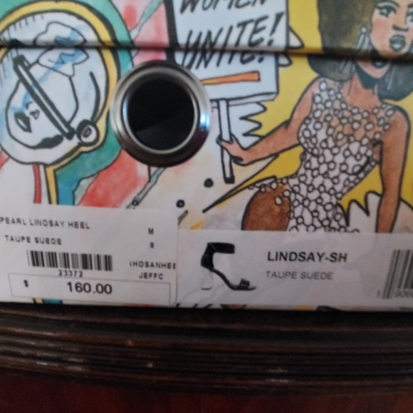 Jeffery Campbell Pearl Lindsay Heel, size 8, gently worn - Picture 4 of 5